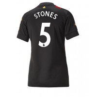 Fotbalové Dres Manchester City John Stones #5 Dámské Venkovní 2022-23 Krátký Rukáv